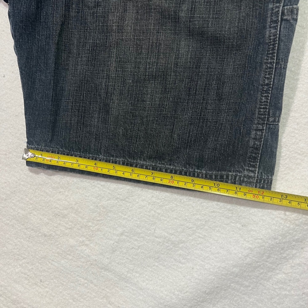 Wrangler Originals Mens 38 Carpenter Denim Shorts Dark Wash MJMH32484 - Picture 8 of 8